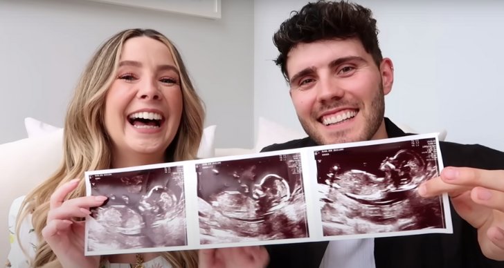 Youtube-paret väntar sitt andra barn ihop